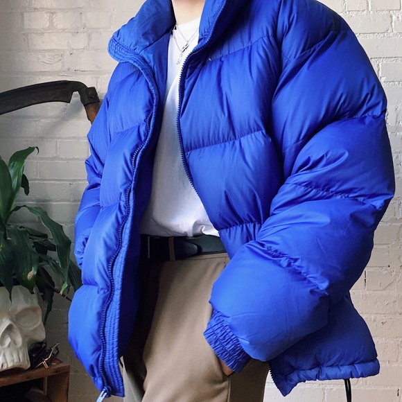 Lands’ End Puffer Jacket Men’s Large - Picture 2 of 8